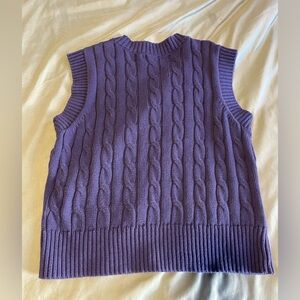 Navy Blue Sweater Vest